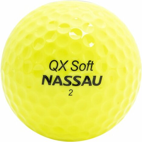 Nassau QX Geel met logo