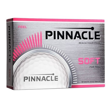6 Dozijn Pinnacle Soft Women Wit/Roze